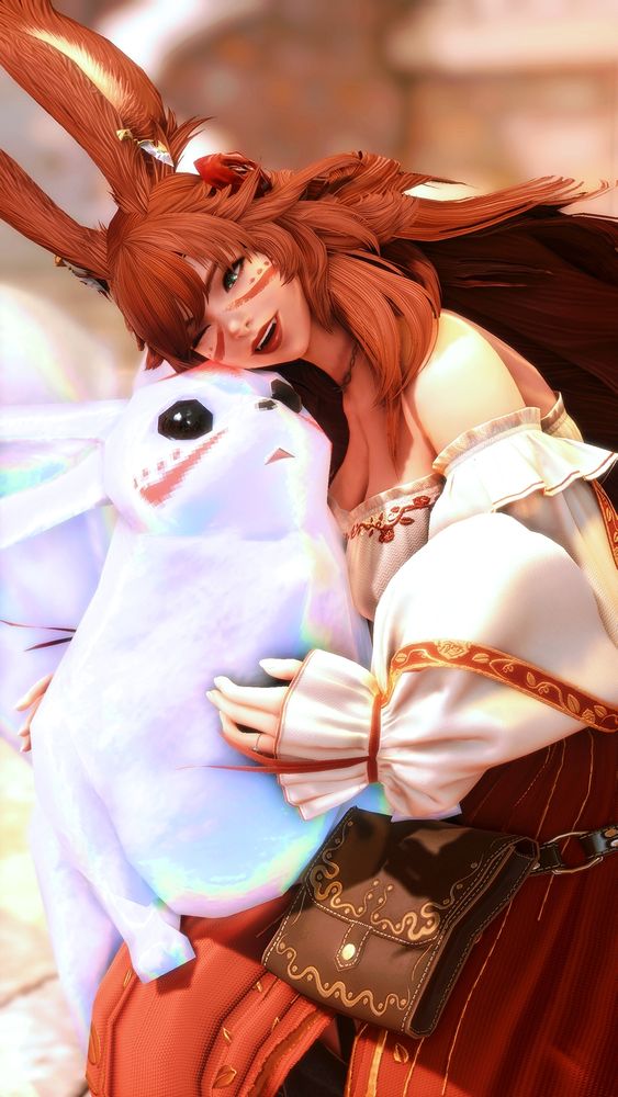 Viria with her Carbuncle, Ran