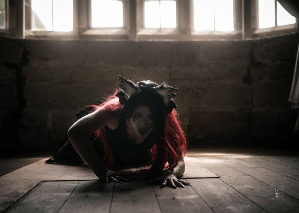 Angel the Red as an Orlock vampire. 