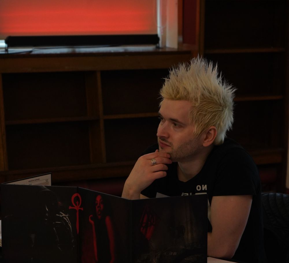 Chris Handley running Vampire: The Masquerade