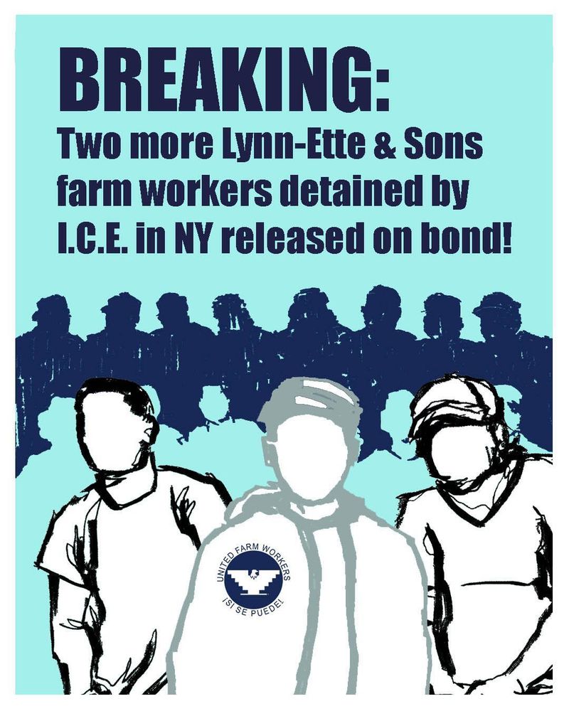 Breaking: Two more Lynn-ette and Sons Farm workers detained by ICE in New York released on bond