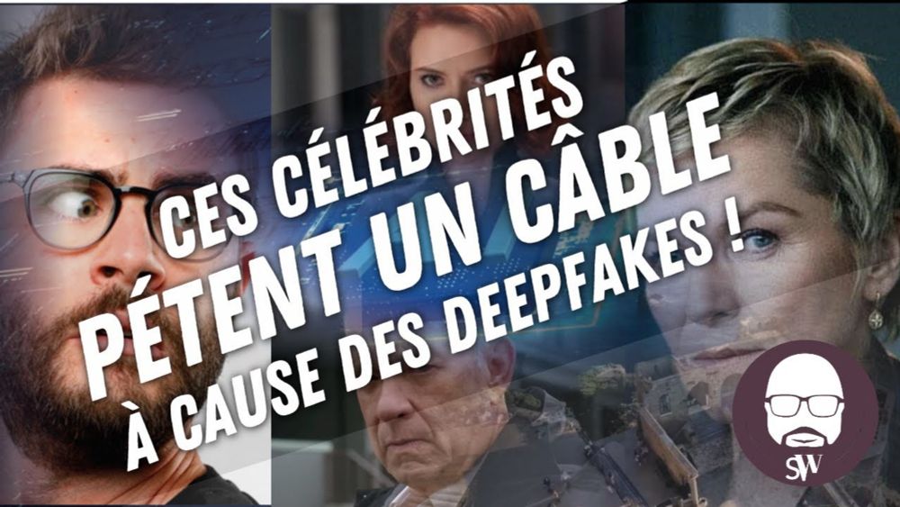 ☕ Ces célébrités pétent un câble à cause des Deepfakes ! #Cyprien #Eliselucet  #ia #espritcritique