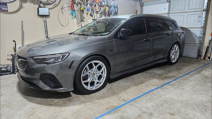 Metallic grey Buick Regal TourX