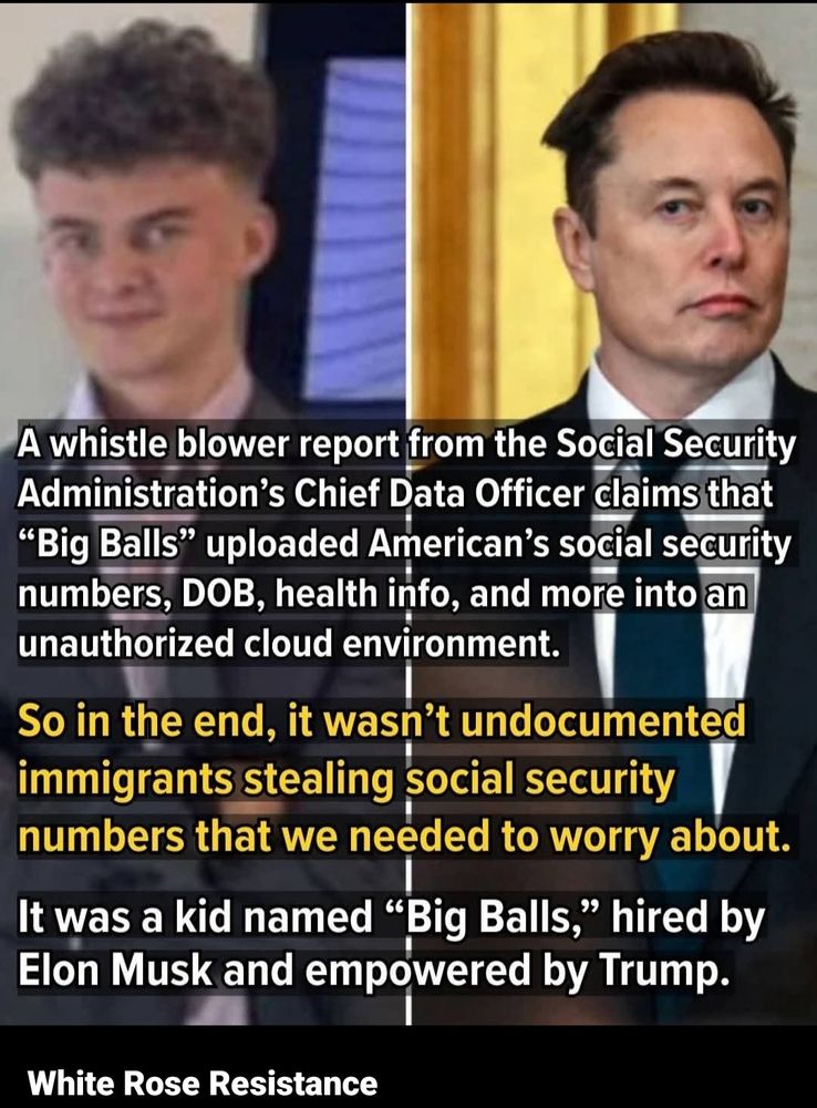 A whistle blower report from the Social Security Administration's Chief Data Officer claims that 
