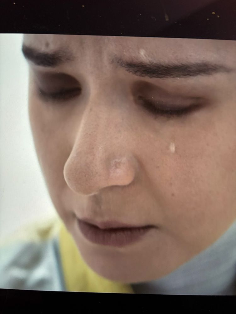 Kleya from Andor crying. 