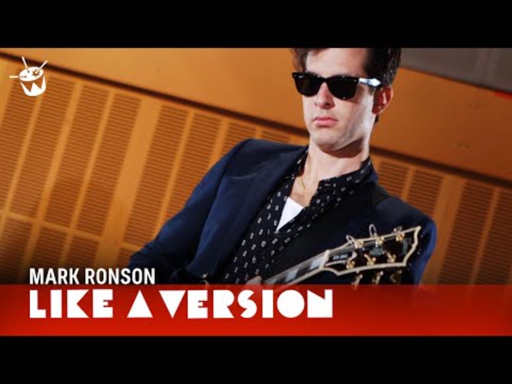Mark Ronson covers Queens Of The Stone Age 'I Sat By The Ocean' for Like A Version