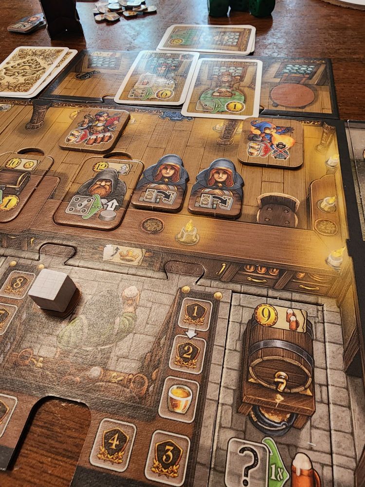 Early night at the Taverns of Tiefenthal.