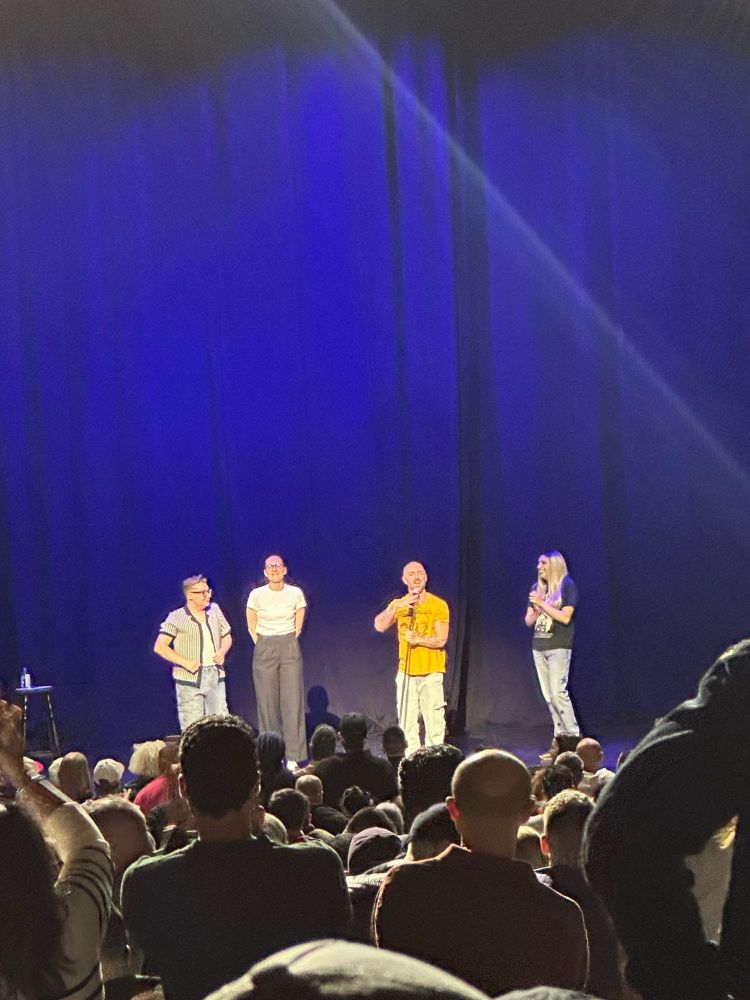 Matteo Lane is on stage in Toronto on March 20, 2025