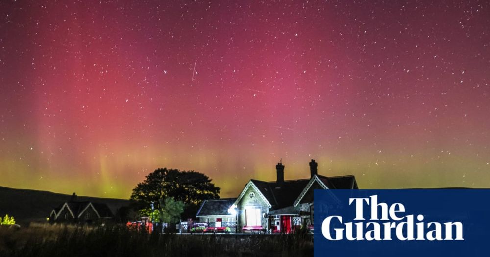 Sky gazers in UK catch northern lights again – with more to come tonight