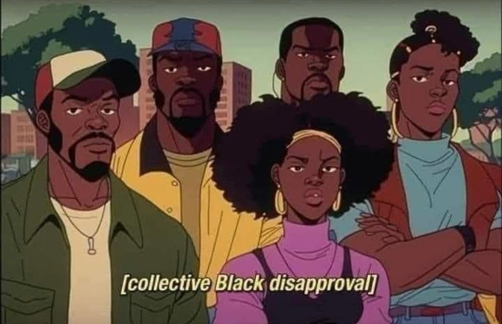 Collective Black Disapproval