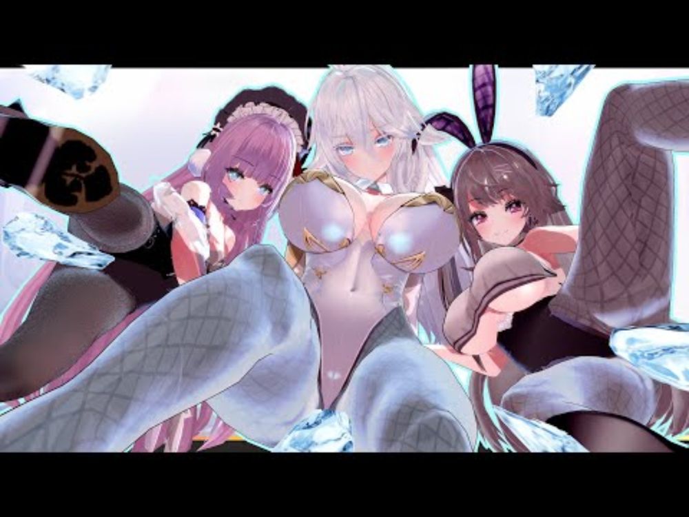 バニー服でエックササイズ（ソユーズ・パーミャチ・メルクーリヤ・タシュケント）【SN Soyuz/Pamiat Merkuria/Tashkent/MMD/アズールレーン/AzurLane/KKVMD】