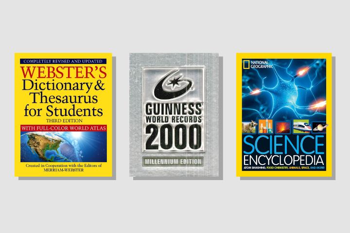 Five dictionaries are on Escambia County's list of more than 1,600 books banned pending investigation in December 2023, along with eight different encyclopedias, The Guinness Book of World Records, an...