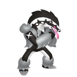 Obstagoon, a Pokemon that debuted in Pokemon Sword and Shield