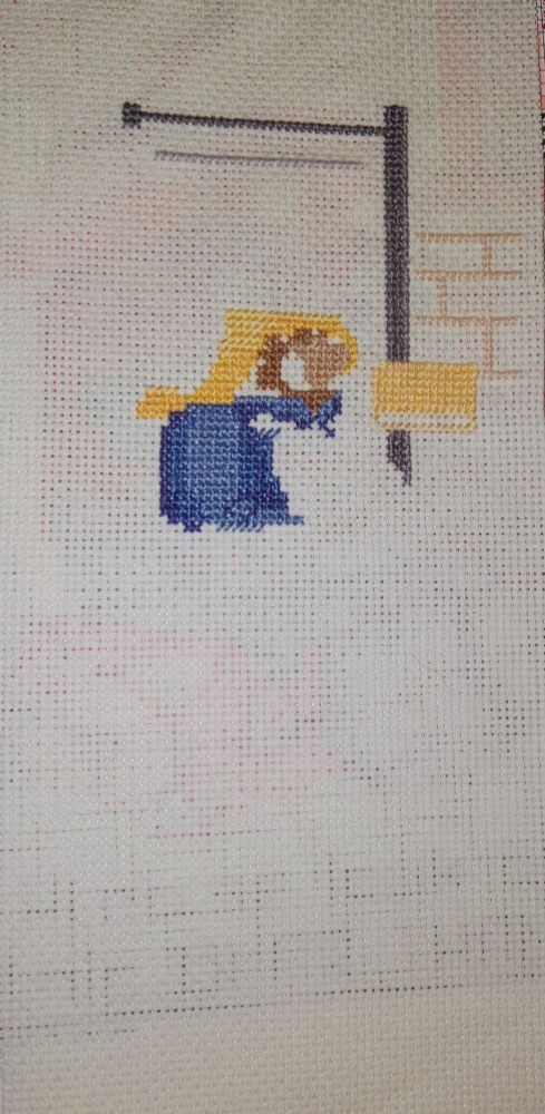 Paddington has more of his blue duffle coat while he waits at Paddington Station.