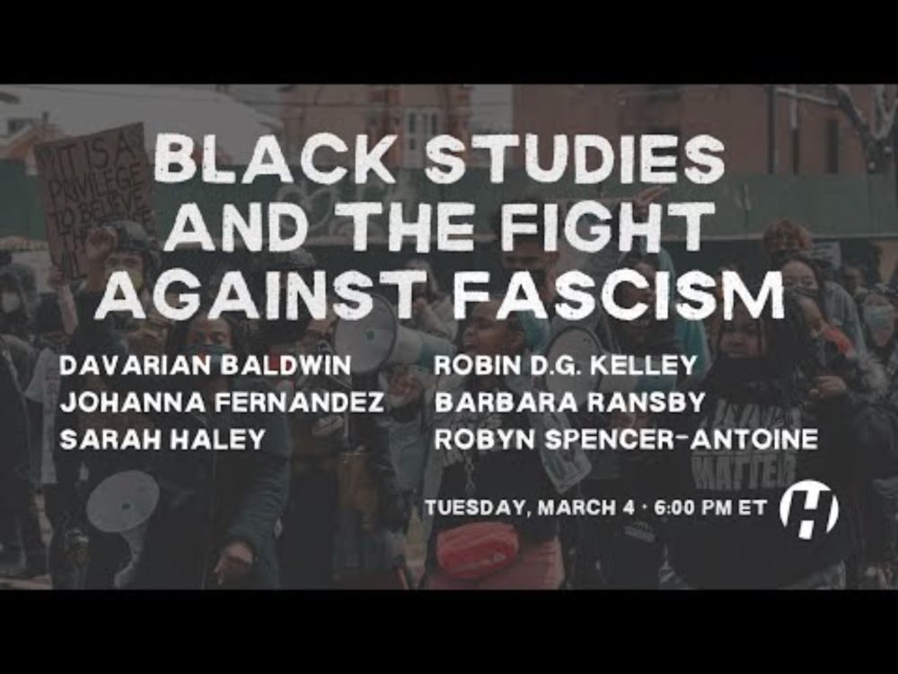 Black Studies and the Fight Against Fascism
