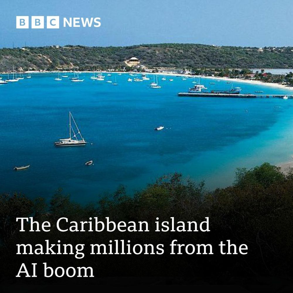It has the internet domain .ai and is earning a fortune selling the address to tech firms. Find out more here: https://bbc.in/4oZDarU