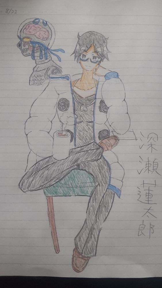 左上の『射水』はキカイダーとかジョジョのスタンド辺りがモデルデス