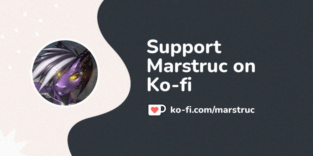 Support Marstruc on Ko-fi! ❤️