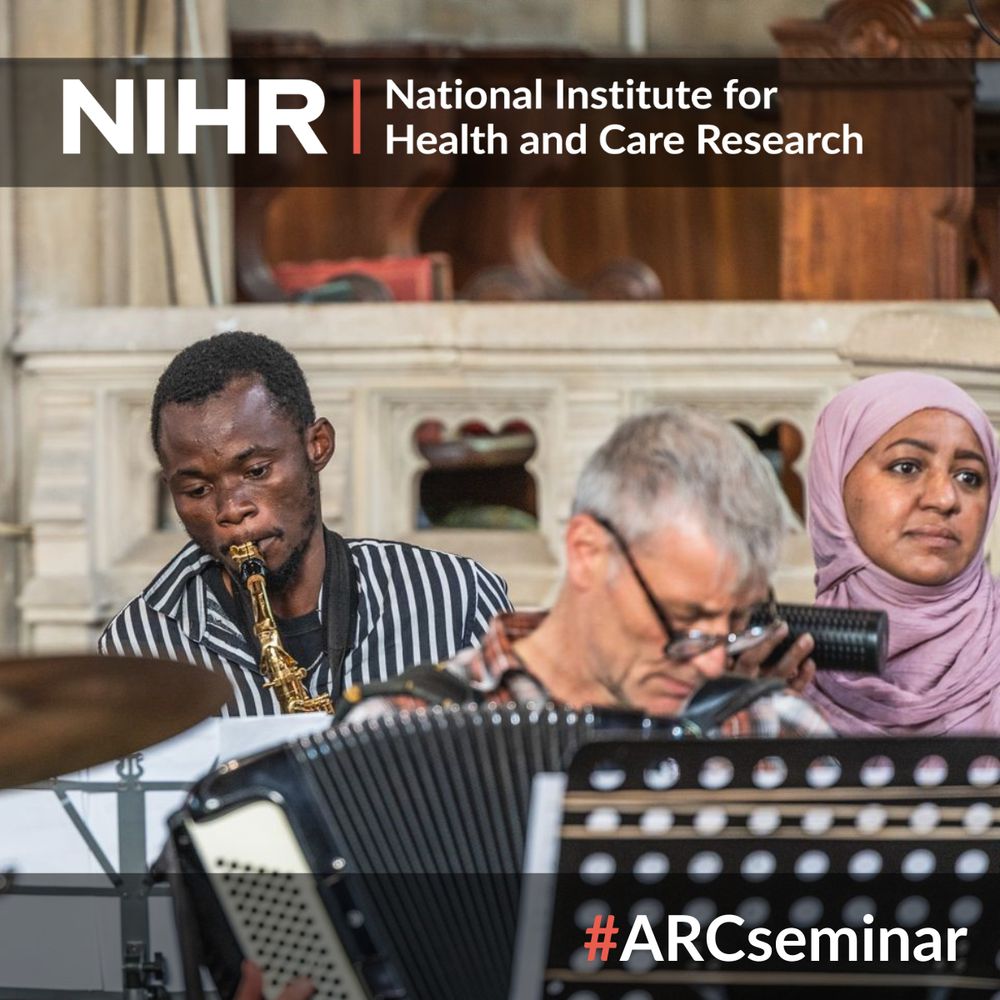 NIHR National Institute for Heath and Care Research #ARCseminar