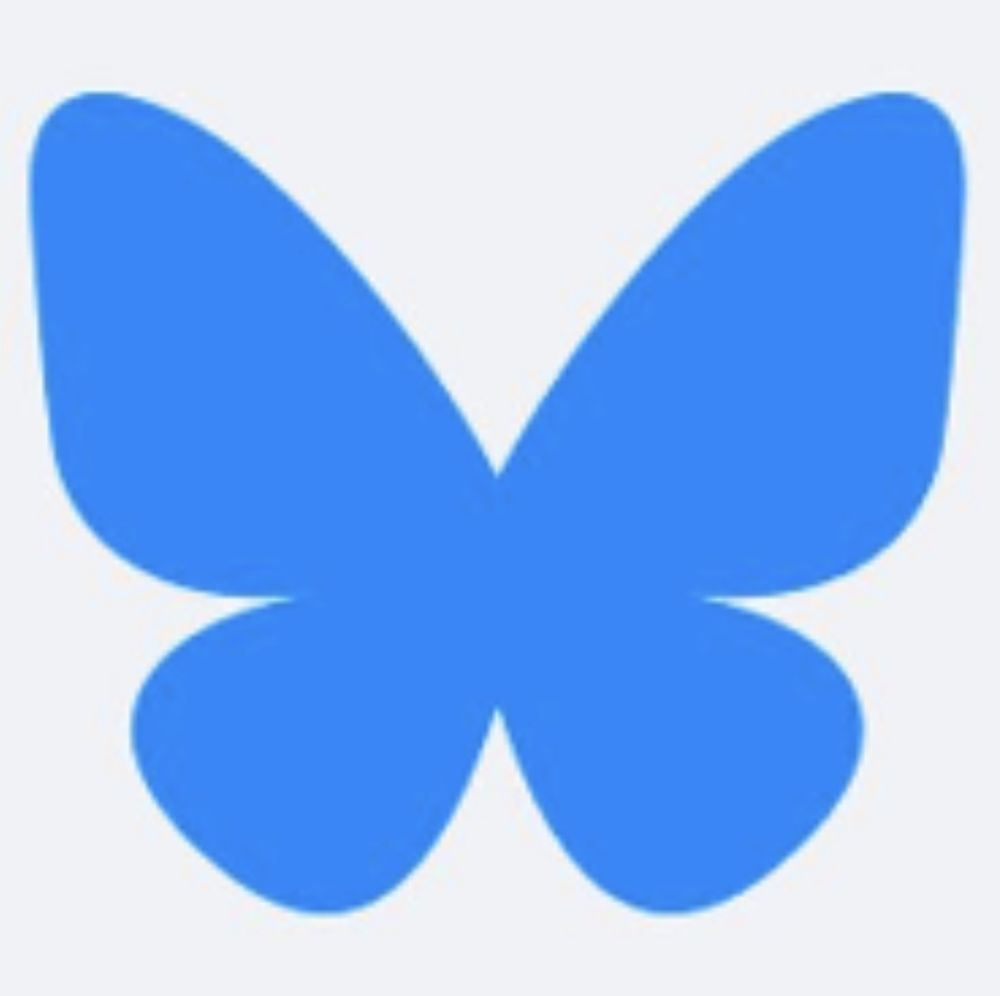 Blue bluesky butterfly