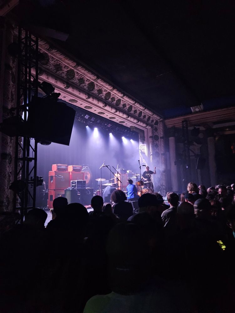 Stage at Metro before Boris and Melvins.