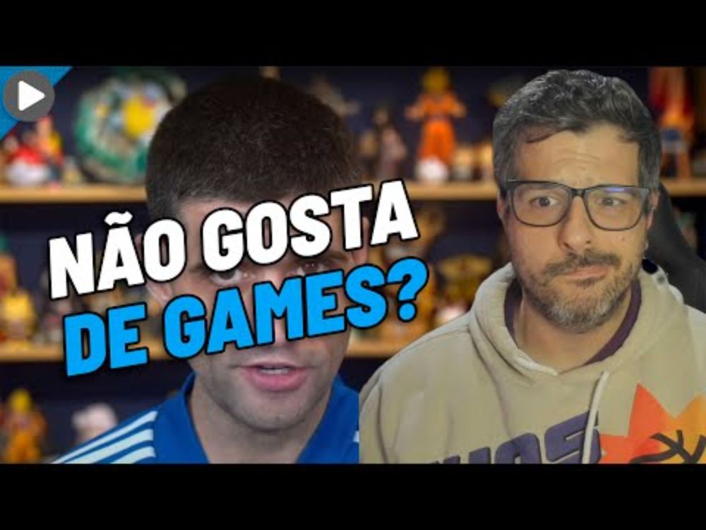 O MAIOR PODCAST DO BRASIL NÃO GOSTA DE GAMES MESMO?