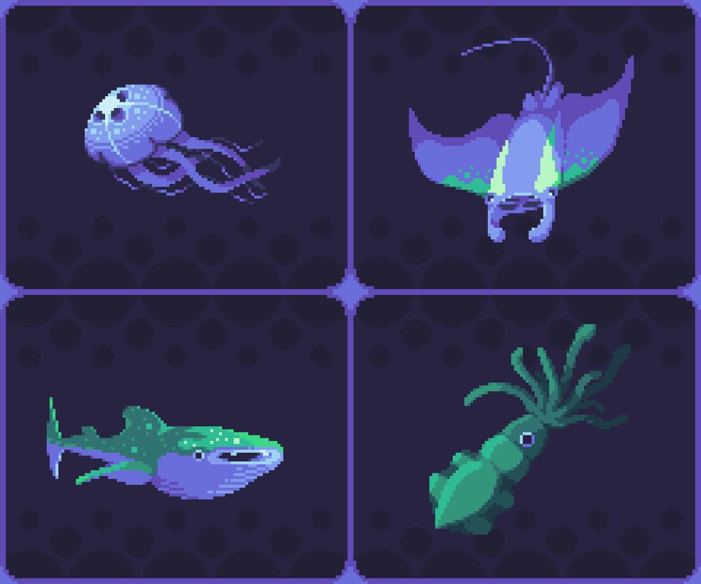 Sea Life Sprites