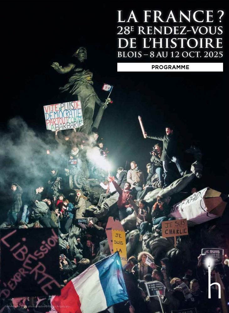 Couverture du programme général des Rendez-vous de l'histoire 2025