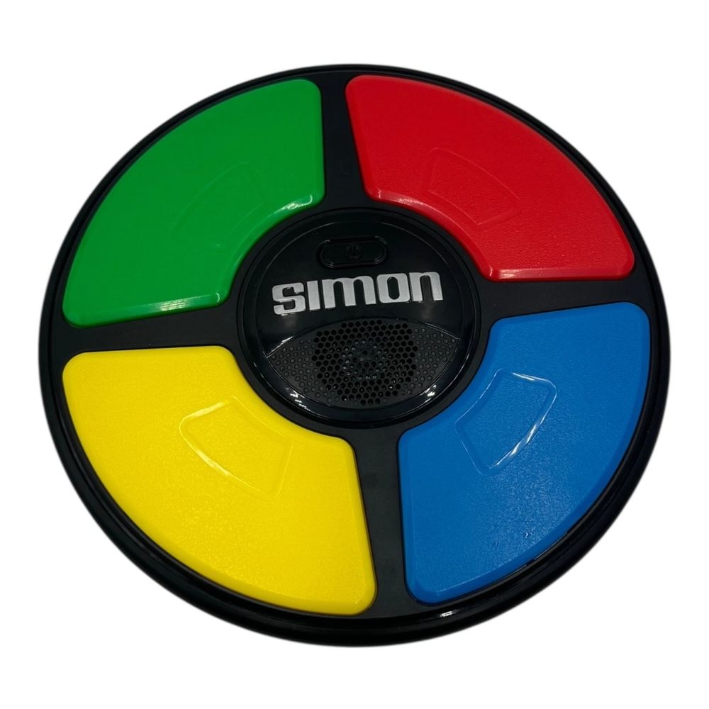 Das elektronische Spielzeug „Simon“ von Hasbro.