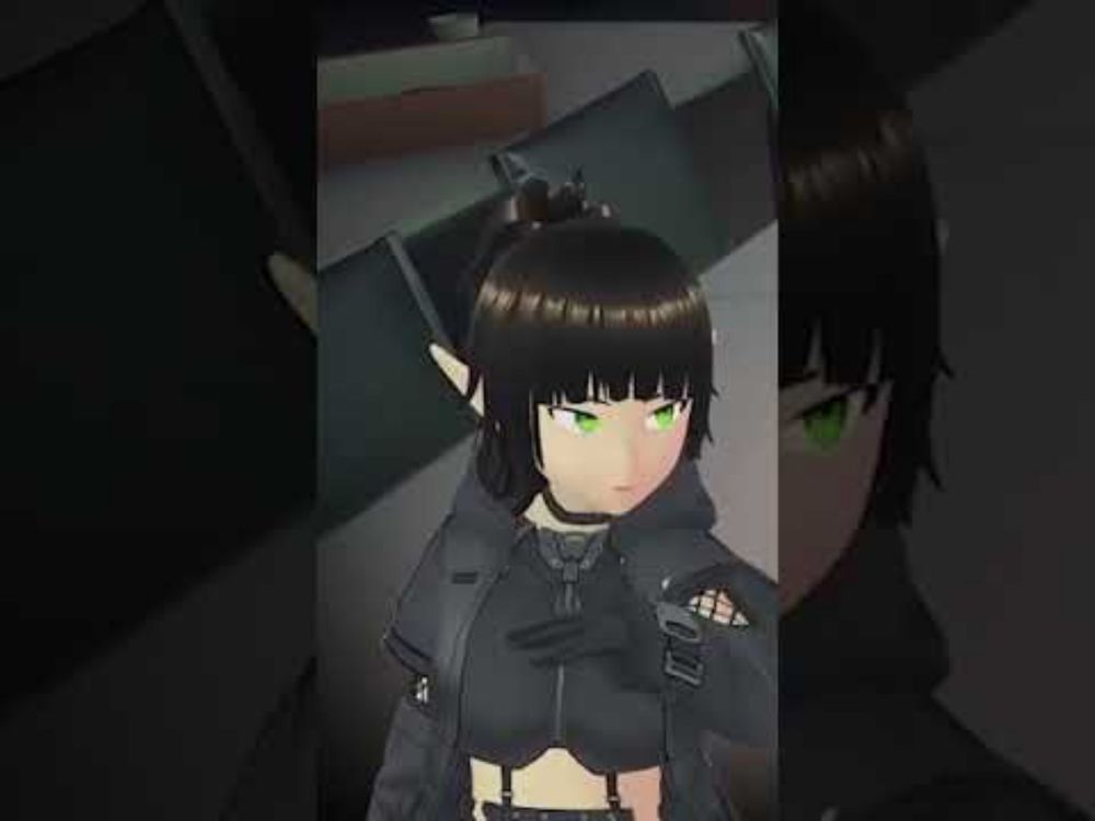 The Ready or Not mating ritual ...  #gaming #vtuber #lightstick