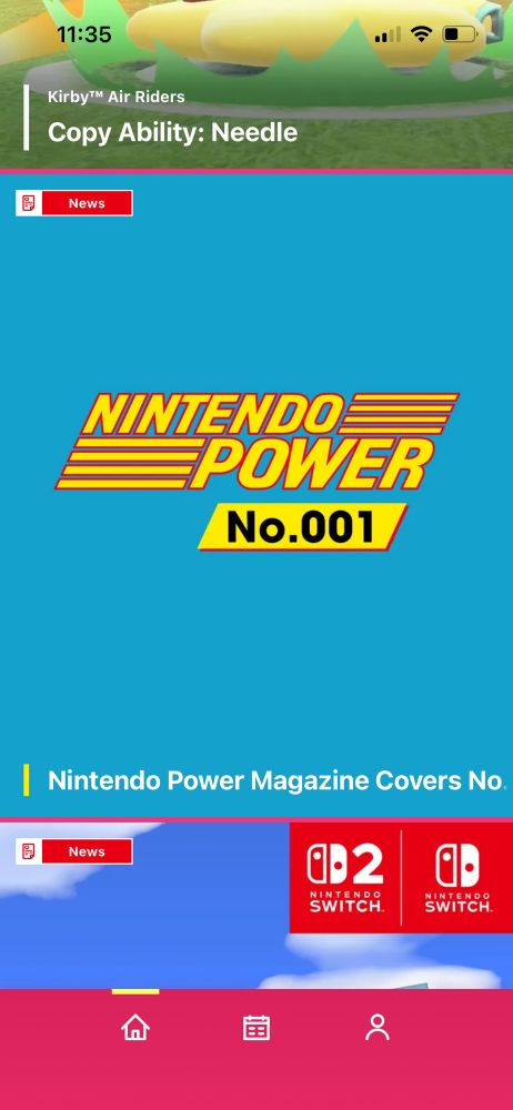 Screen grab from Nintendo Today featuring Cover #1 of Nintendo Power