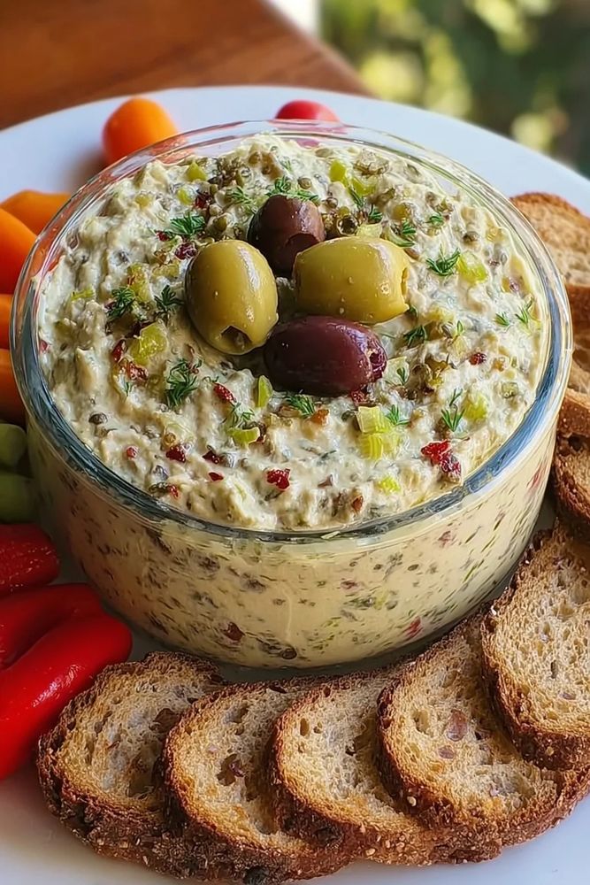 Green Olive Dip Appetizer Recipes