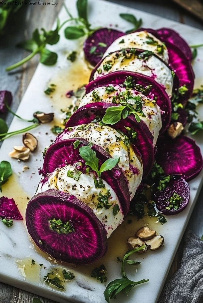 The combination of earthy roasted beets and creamy goat cheese creates a flavor explosion in every bite.