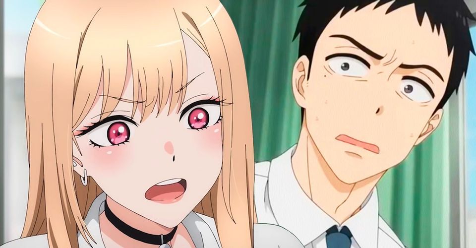 Kitagawa Marin and Wakana Gojo from the anime adaptation of the "My Dress-Up Darling" manga.