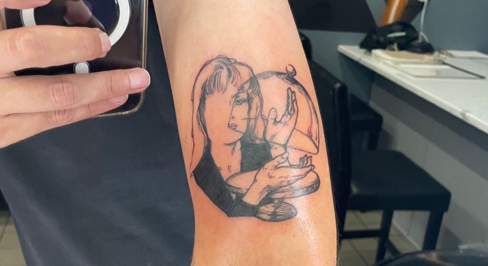 My Laura Palmer Fire Walk With Me Tattoo.