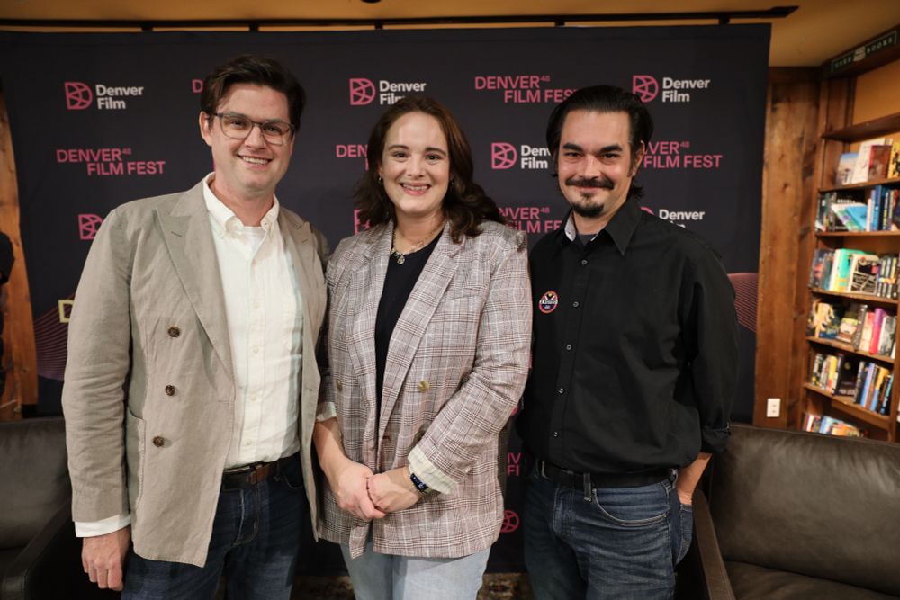Matt Patches, Katey Rich, and Dave Gonzales at the Denver Film Festival