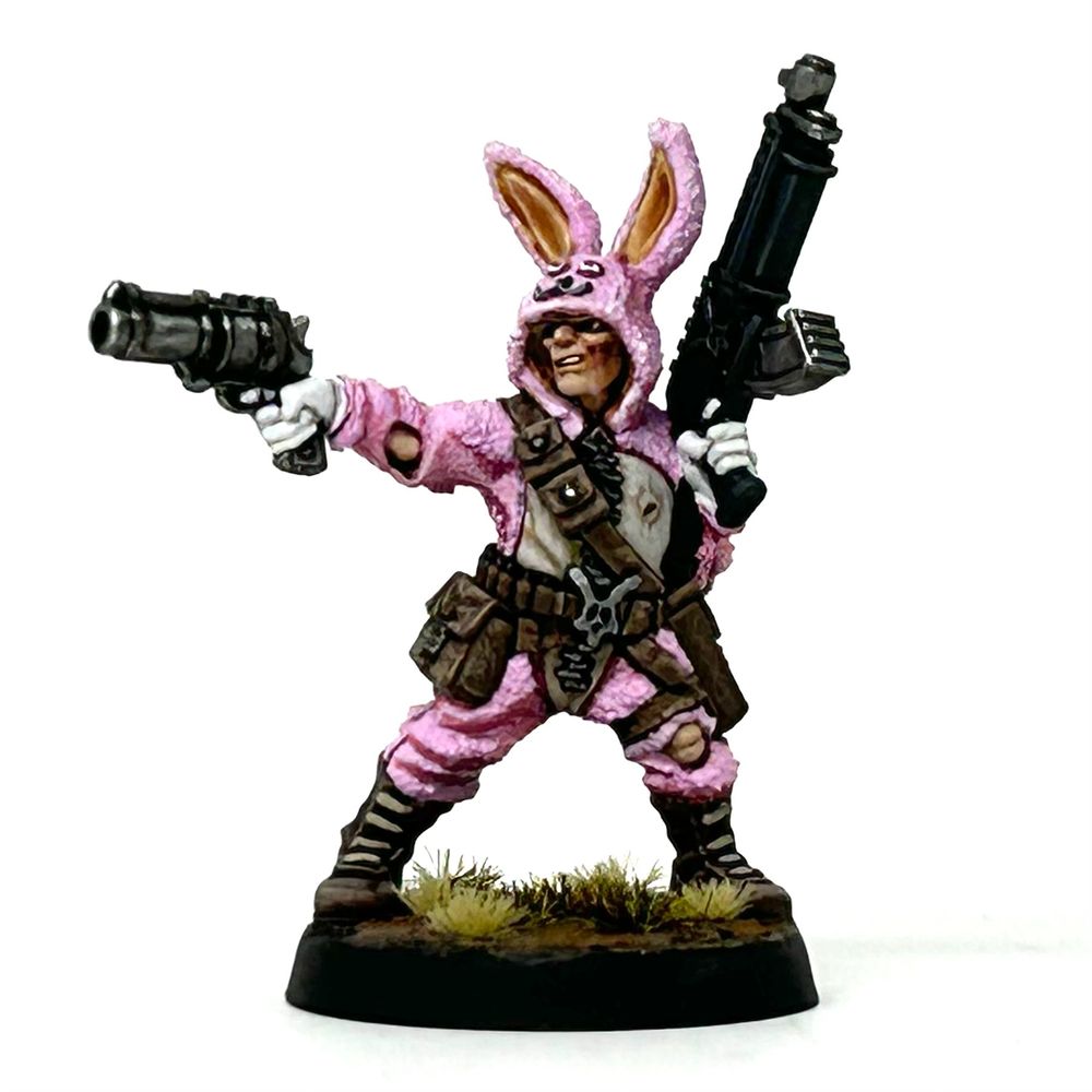 Raggedy, leader of the vicious Bunny Gang nomad tribe