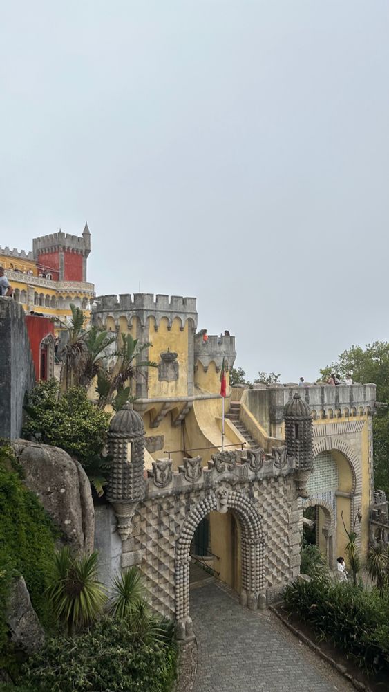 Pena Palace in Sintra Portugal 