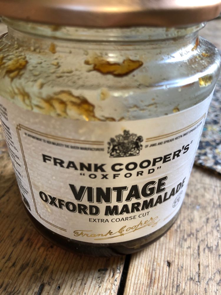 A jar of marmalade 