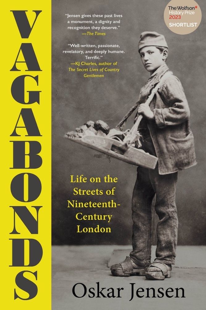book cover: Vagabonds: Life on the Streets of Nineteenth-Century London by Oskar Jensen