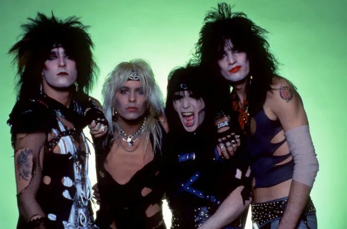 Photo of Mötley Crüe in the 80s