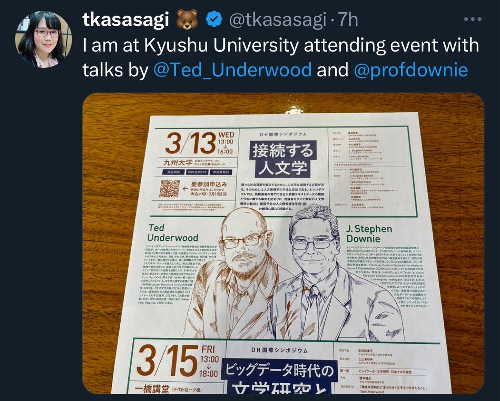 Tarin Clanuwat’s tweet