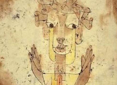 the angel of history overjoyed that he has help with email