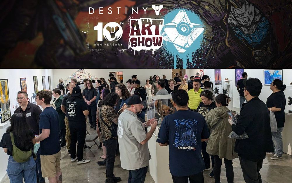 Bungie presents: Destiny '10th Anniversary' Art Exhibit and Custom show!