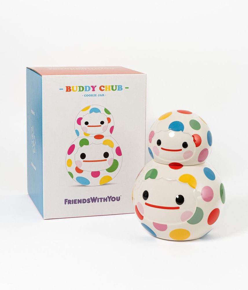 Hungry? "Buddy Chub" Cookie Jar from FriendsWithYou... will keep your belly happy!