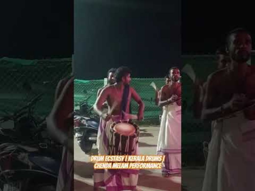 Chenda Melam Performance | Devesh Prabhu Vlogs | Drums Bliss | Kerala Drums | #Coimbatore | #Shorts