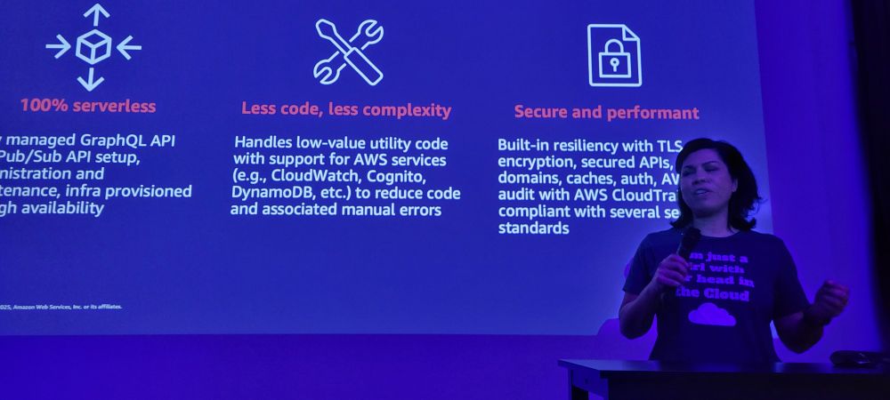 Kathy presents AppSync