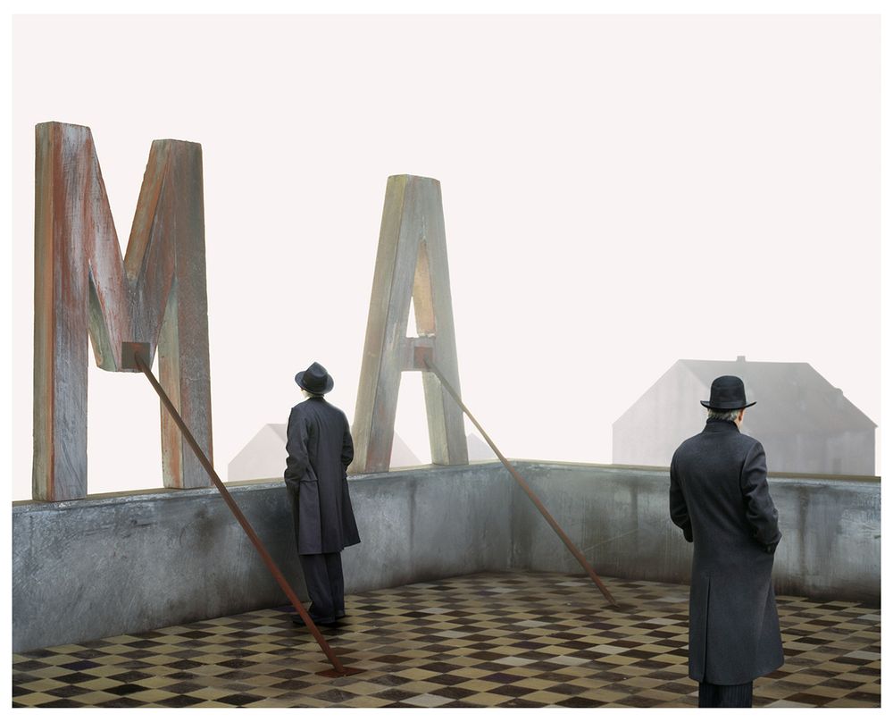 A photography by Paolo Ventura