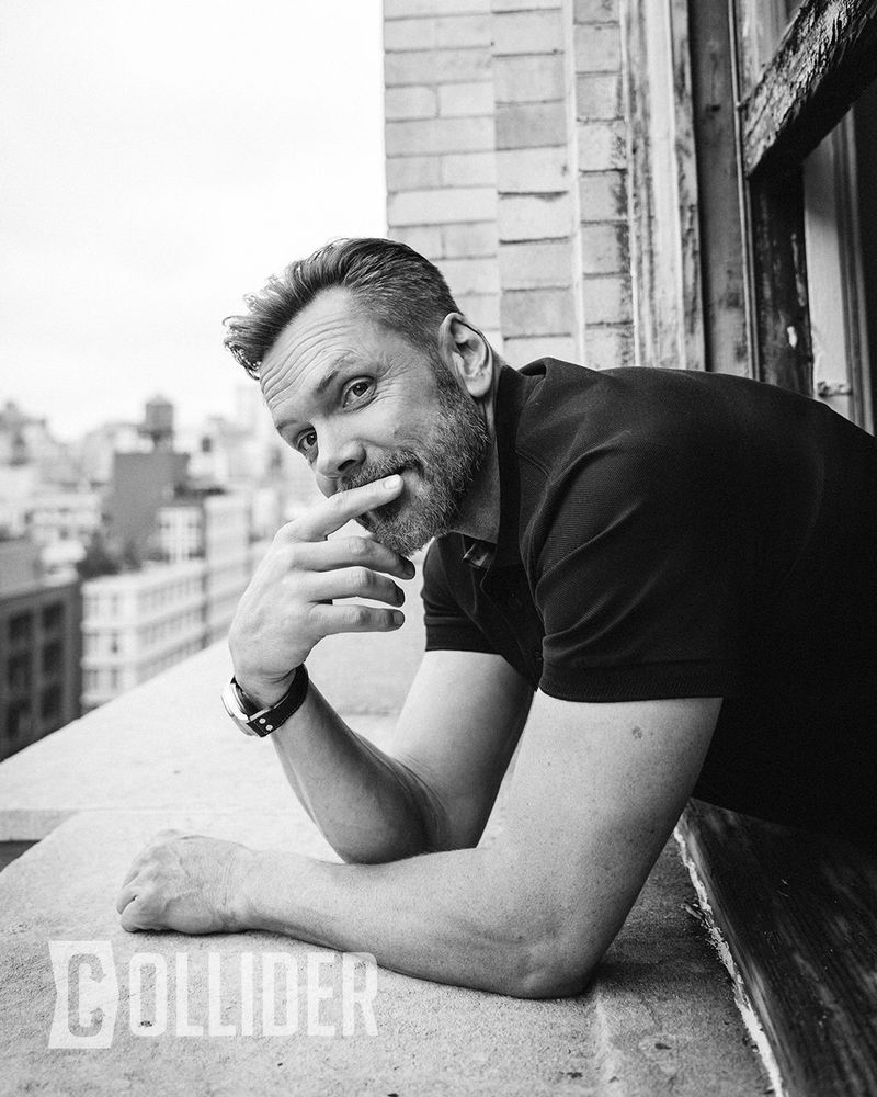 Joel McHale photographed in New York City on June 9 by Yellowbelly for Collider.