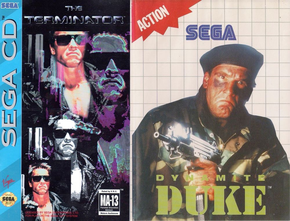 The Terminator – Sega CD (1993) vs. Dynamite Duke –  Master System (1991)