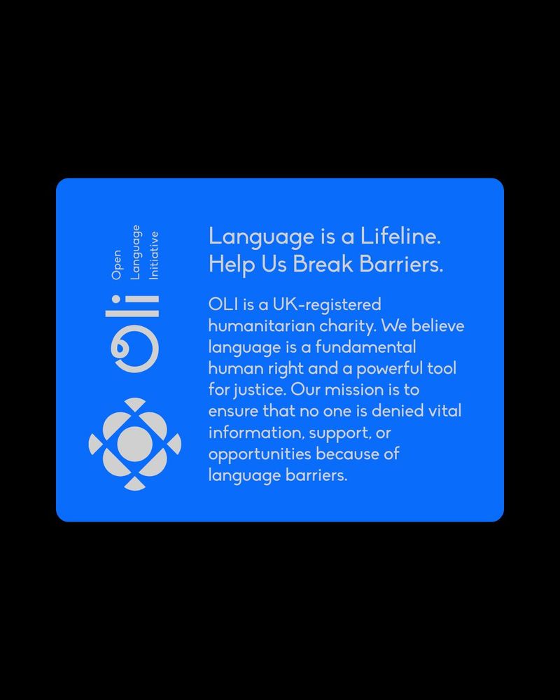 Language is a Lifeline. Help Us Break Barriers.
OLI is a UK-registered humanitarian charity. We believe language is a fundamental human right and a powerful tool for justice. Our mission is to ensure that no one is denied vital information, support, or opportunities because of language barriers.